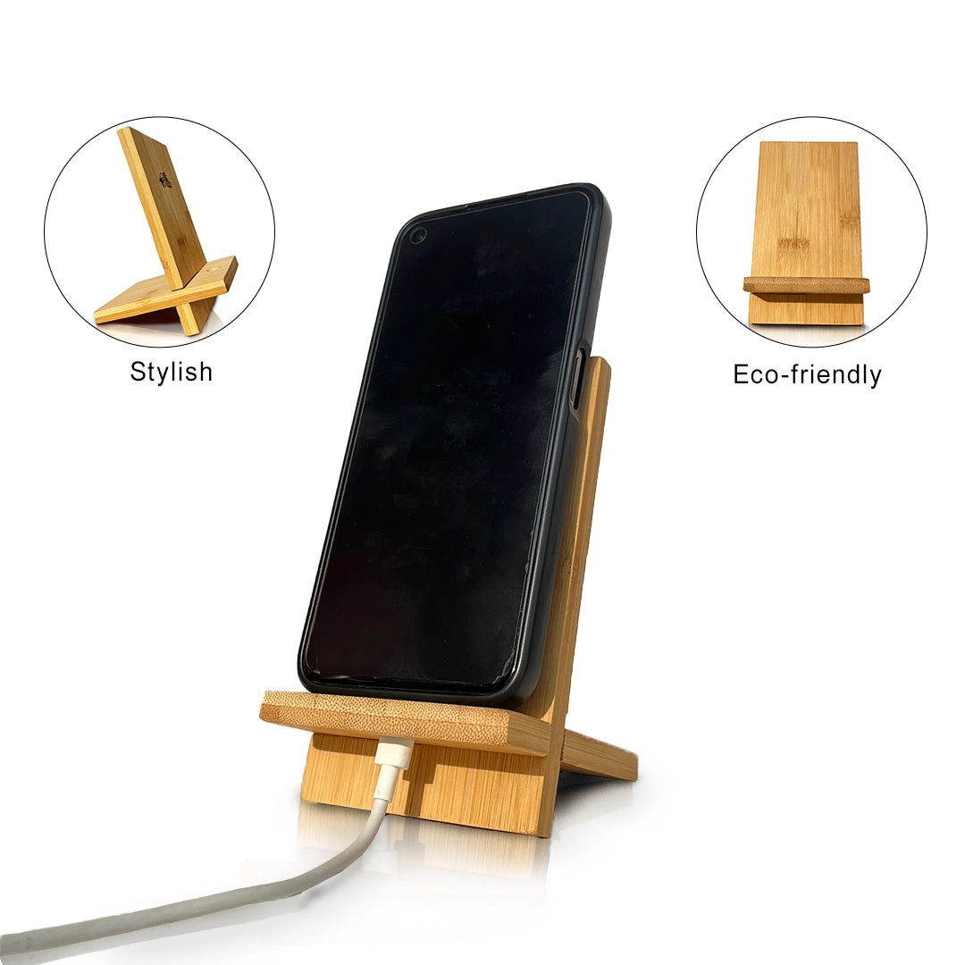 Bamboo Mobile Stand