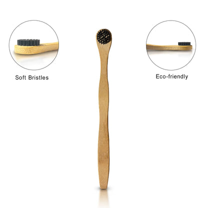 Natural bamboo tongue brush, eco-conscious choice - meserii.com