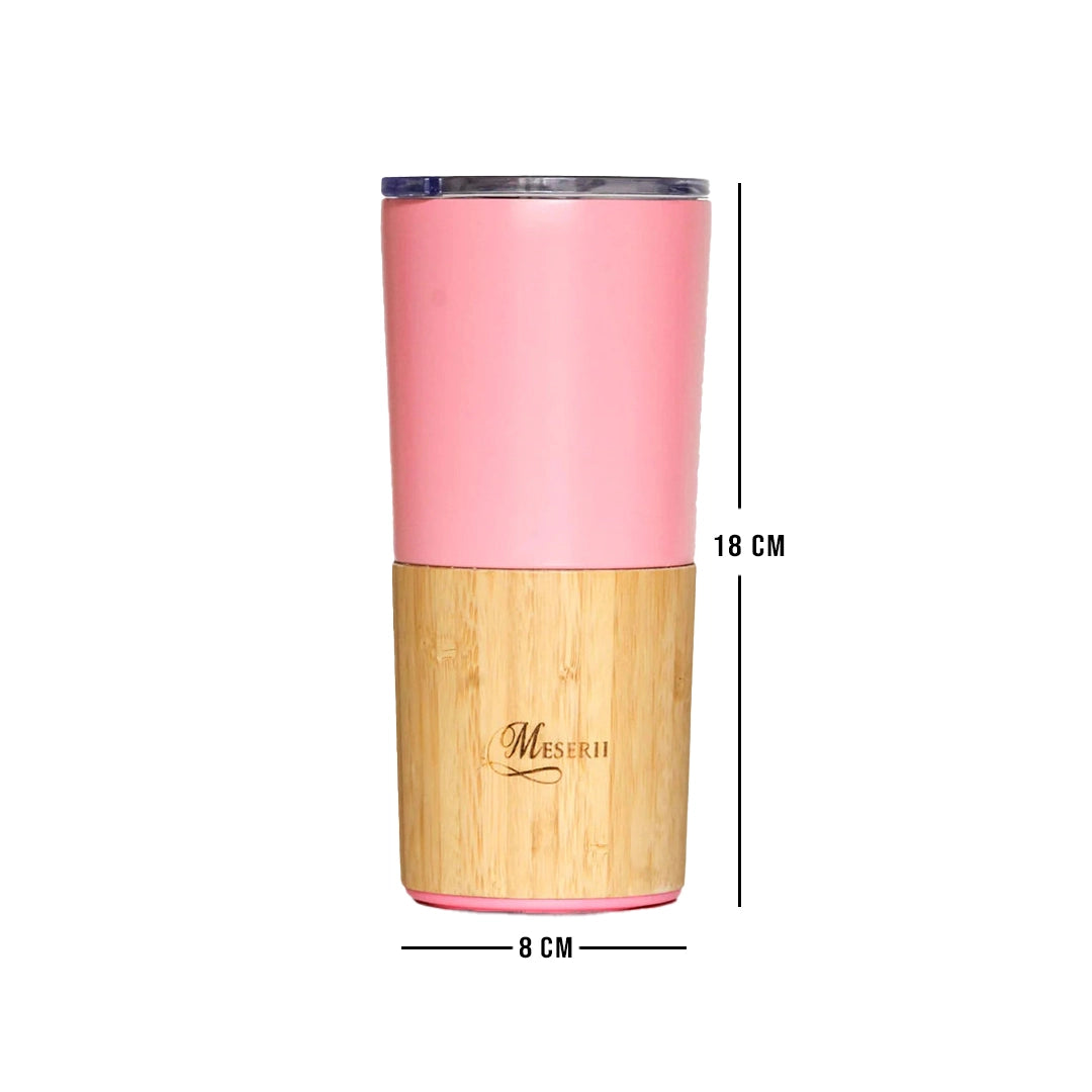 Durable 400g Bamboo Tumbler for Drinks
